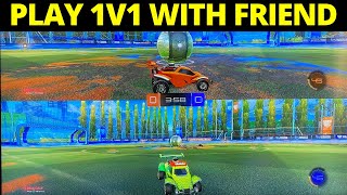 How To Play 1v1 In Rocket League With Friend (2021)
