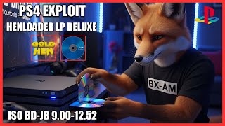 TESTE ISO BD-JB PARA DESBLOQUEIO PS4 9.00-12.52 HENLOADER LP DELUXE 1.5 BUSHIGAN