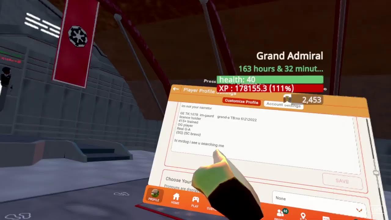 playing ge on rec room live so i dont have to clip everything