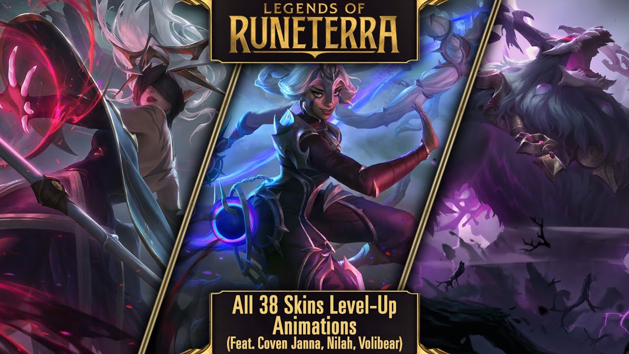 Todas as 29 Skins Exclusivas do Legends of Runeterra  Qual a sua favorita  e que não chegou no Lol? 