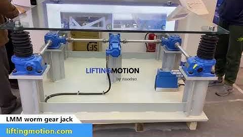 screw jack jacking systems for lifting and positioning