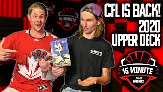 CFL is Back | 2020 Canadian Football League Hobby Box Break ?