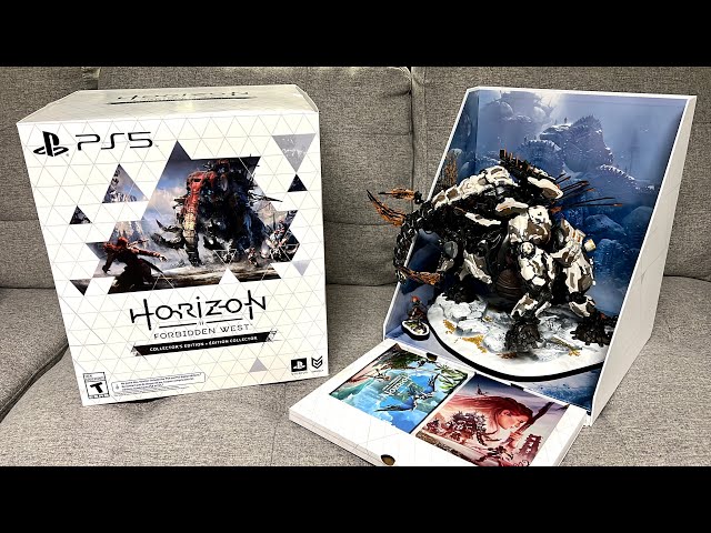 Horizon Forbidden West Collector's and Digital Deluxe Editions detailed