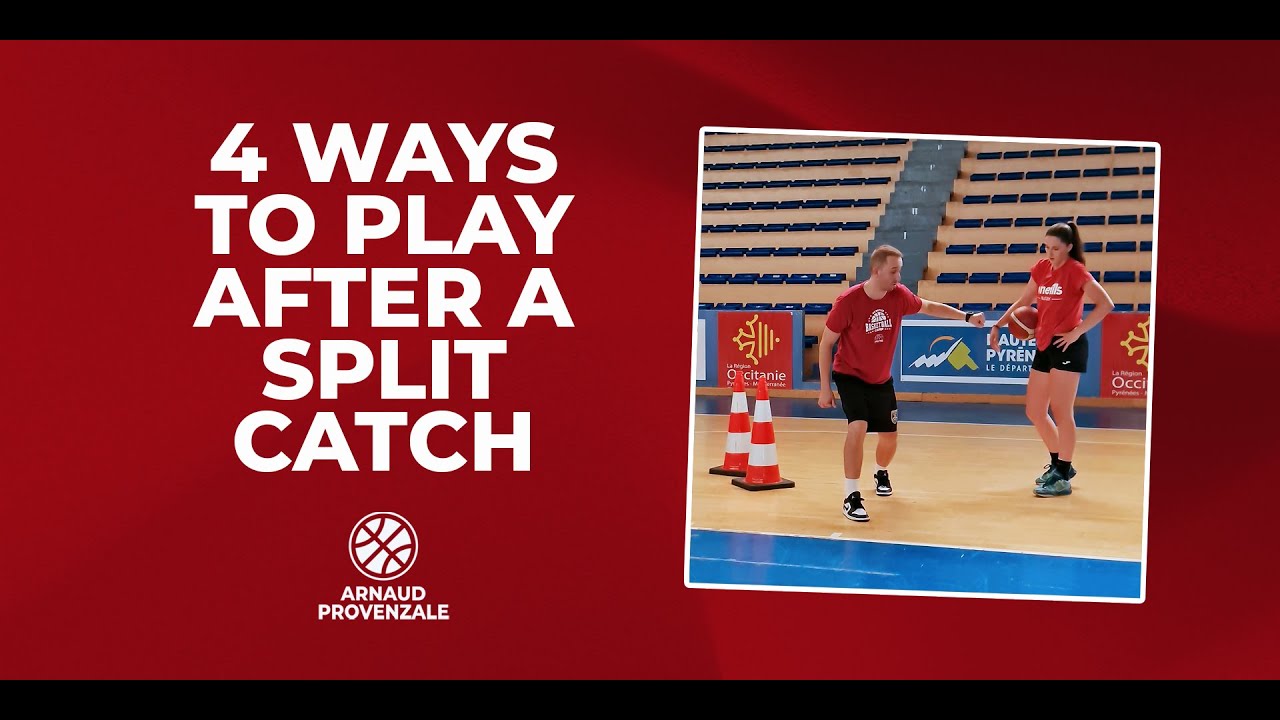 4 FAÇONS DE JOUER APRÈS UN SPLIT CATCH | Basketball 🏀
