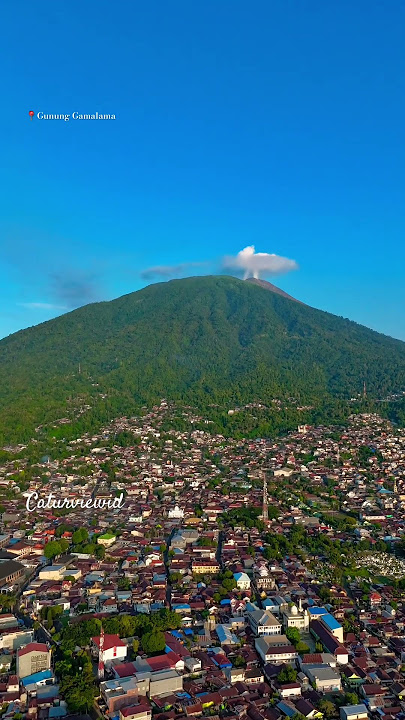 Gunung Gamalama. Ternate, Maluku Utara #ternate #malukuutara #gunung #gamalama #mountains #youtuber