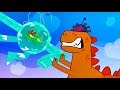 Om Nom Stories - Super Noms VS Godzilla (Cut the Rope) Super ToonsTV