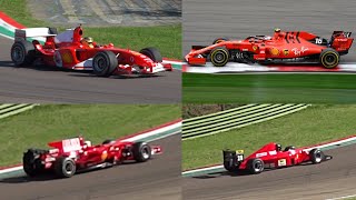 Formula 1 Sound Comparison - V8 V10 V12 V6 Turbo