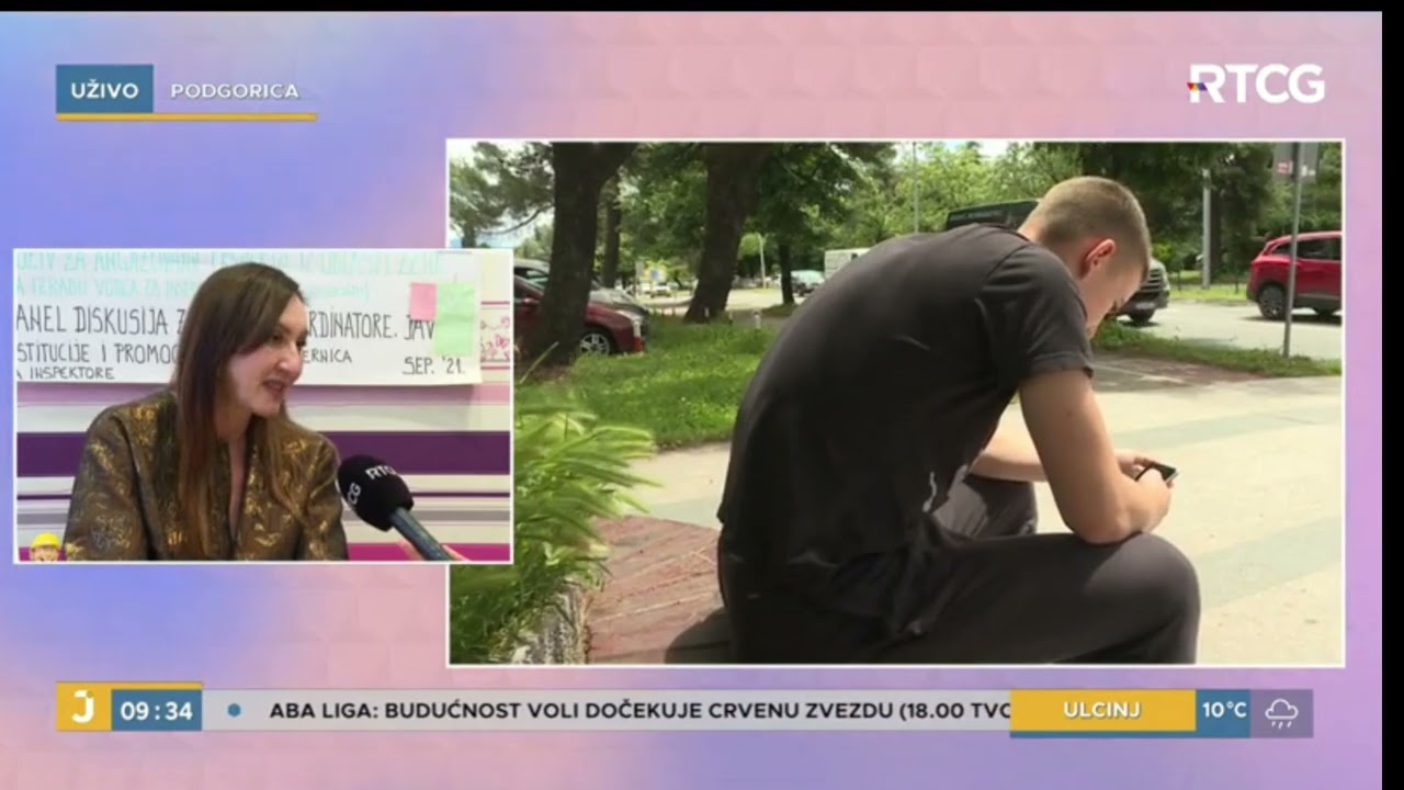 Jutarnji program RTCG, 09.02.2026. - Glas mladih za dostojanstven rad - od znanje do promjene