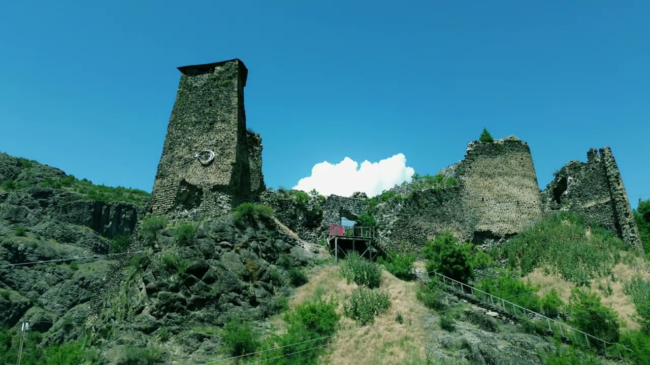 artvin Şavşat  Castle.    .2160p 4K.. #castle #video #videos #artvin #şavşat drone kayıt