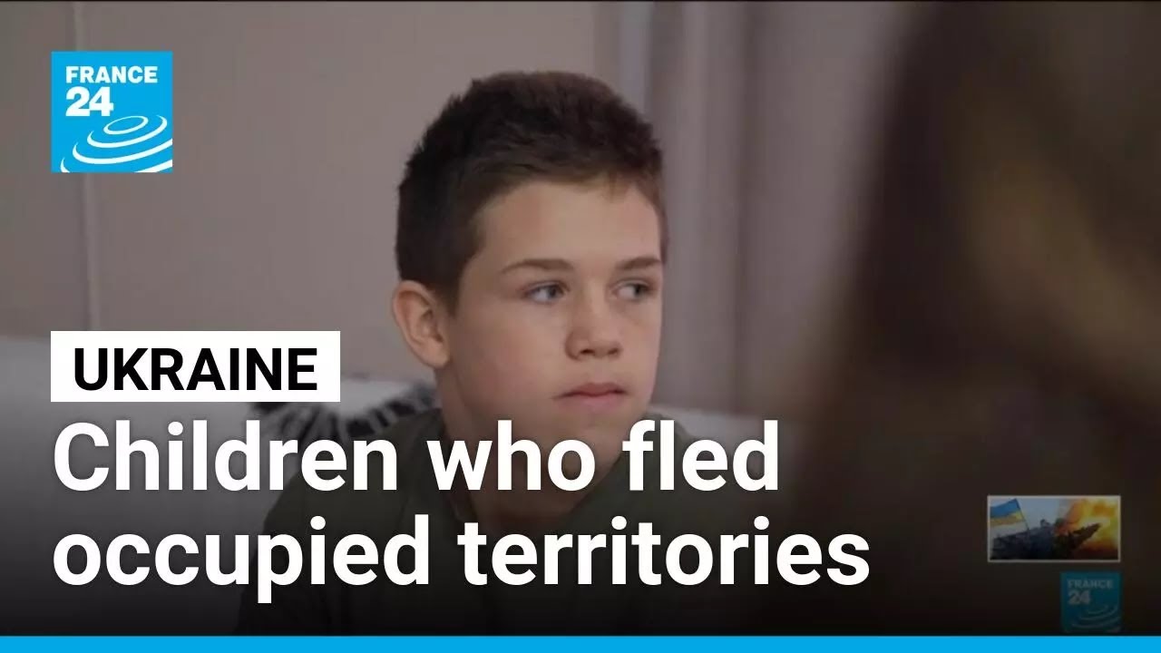 War in Ukraine: Children who fled Russian-occupied Ukrainian territories share their stories