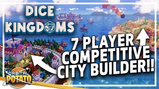 Island KINGDOM Builder!! (HUGE GAME!) - Dice Kingdoms - Resource Management Combat City Builder