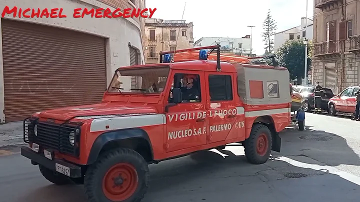 vigili del fuoco Palermo: SANTA BARBARA 2021 CERIM...