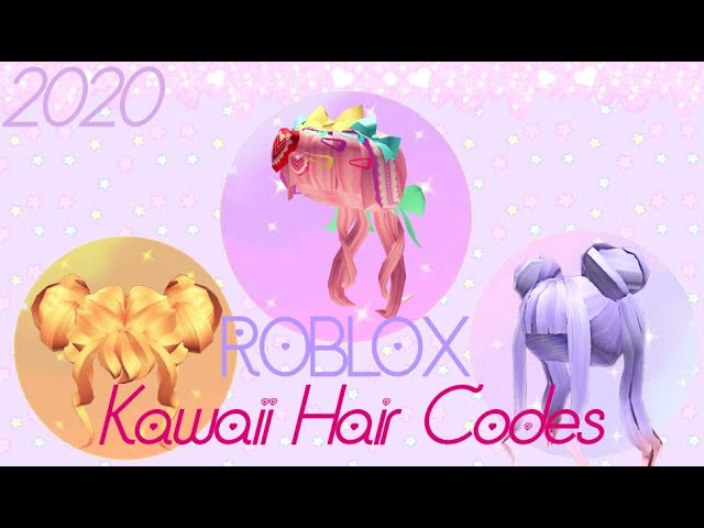 Roblox Kawaii Girl Hair Codes 2020 Youtube - kawaii cute pastel outfit codes kawaii roblox outfit codes youtube