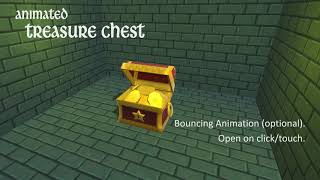 Animated Treasure Chest Asset