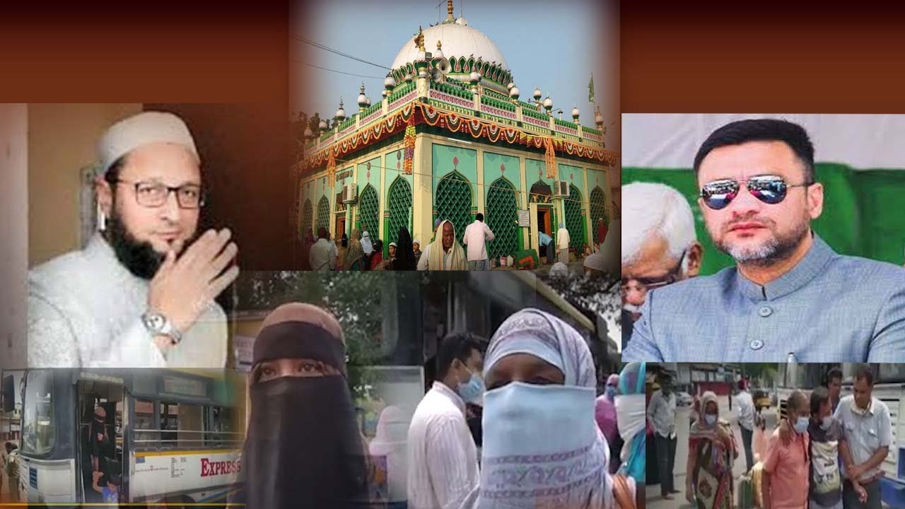 Barrister Asaduddin Owaisi Ki numaindagi Se Rahmatabad Dargah Mein Phanse Logon Ko Hyd Wapas Lyagaya