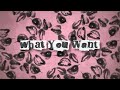 BLACKPINK - ‘What You Want’ (Official Lyric Video)