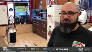SEBO Dart Commercial Upright Vacuum Cleaner Demo - Vacuum Warehouse