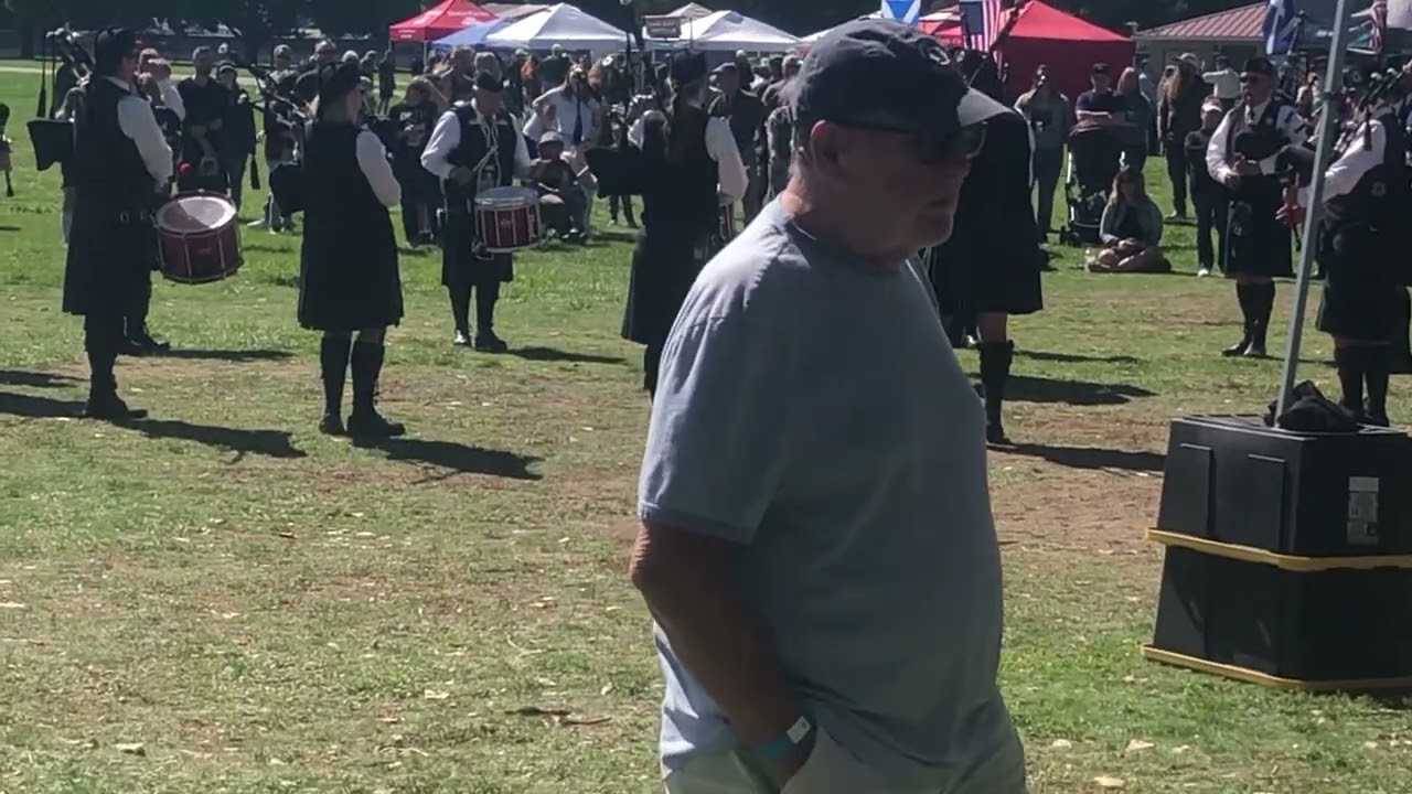 At the Scottish heritage Festival ￼￼