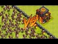 NÃO ACREDITEI! 55 CORREDORES NIVEL 6 VS. CV 10 NO CLASH OF CLANS