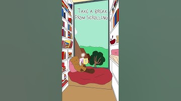 Take a break from scrolling #animation #artist #break #peaceful #cute