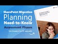 SharePoint Migration Planning Need-to-Know | Assessment Phases
