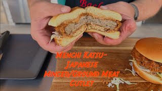 Menchi KatsuJapanese Style Minced/Ground Meat Cutlet