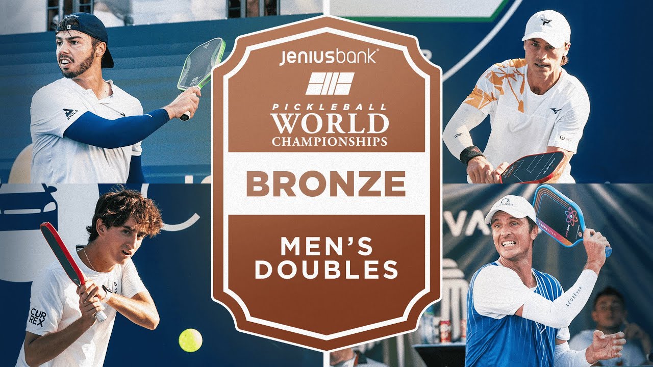 Johns/Tardio v Alshon/Daescu at the Jenius Bank Pickleball World