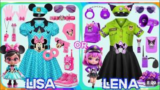 Download Lagu Giggle Picks Live Stream  LISA OR LENA 💚💜 #LISA #LENA #LISAANDLENA #LISAORLENA #TRENDING #VIRALVIDEO MP3