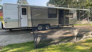 DIY RV Sunshade - Easy & Cheap! by Loyd 2nd Chapter 383 views 11 months ago 7 minutes, 30 seconds