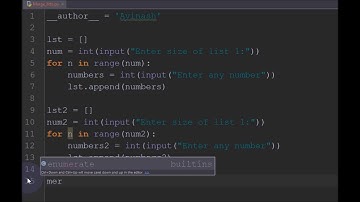 Python program to merge or concatenate multiple Lists || programminginpython.com