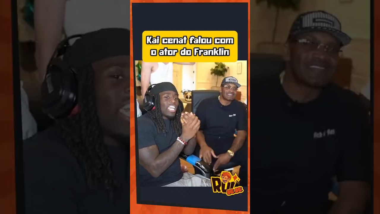O ATOR DO FRANKLIN SE ENCONTROU COM O KAI CENAT!! #gtav #gta6 #gtavicecity #gta #rdr2 #rdr2online