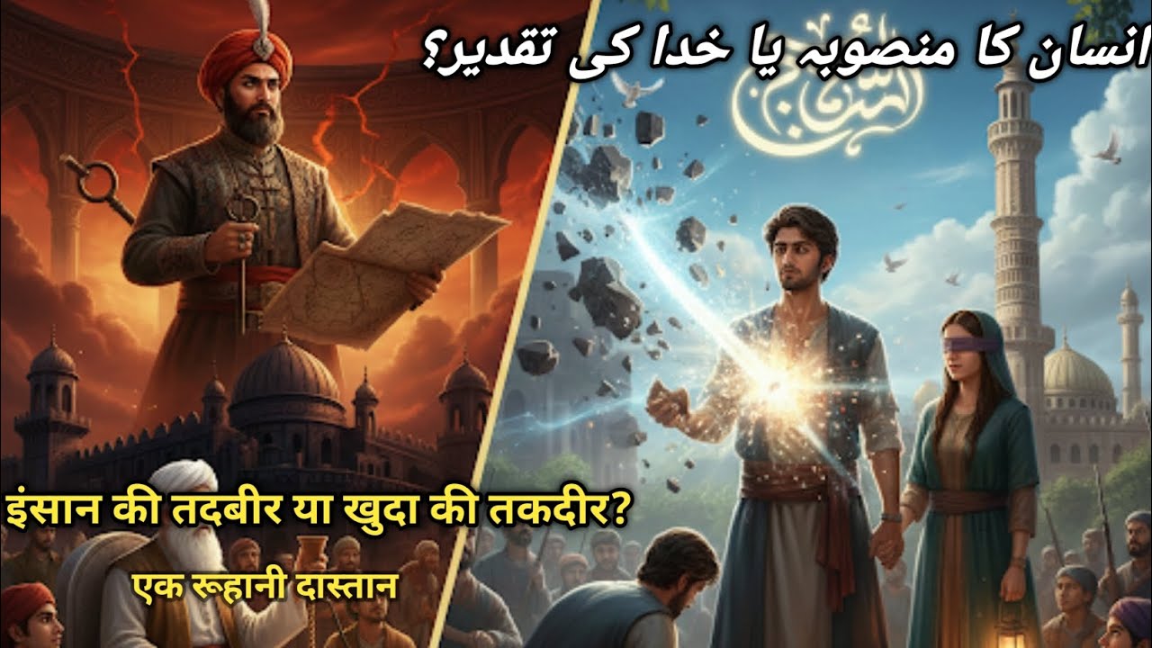 इंसान की तदबीर या खुदा की तकदीर? | घमंडी सौदागर और गरीब लकड़हारे की दास्तान || Noor voice 