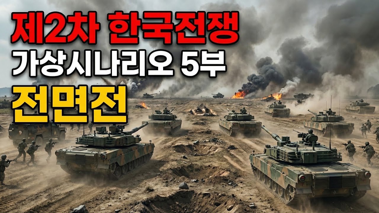 제2차 한국전쟁 5부 풀영상 | 전면전 서부전선 The Second Korean War - YouTube