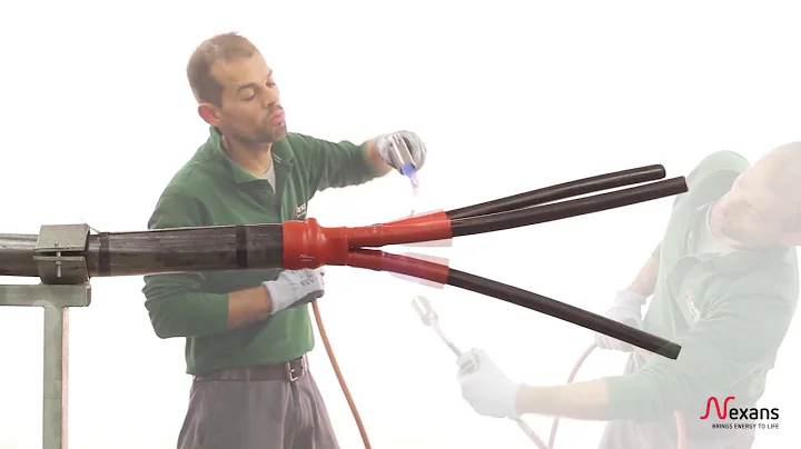 Nexans Medium Voltage Armoured Heat-shrinkable Termination (XLPE-HEPR Cables)