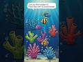 Learn Numbers 1–10 with Coral Reefs | Fun Counting Game for Toddlers #cartoon #kids #shorts