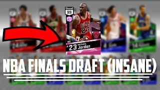 2KMTCENTRAL NBA FINALS DRAFT (99 OVERALL MICHAEL JORDAN) NOT CLICK BAIT(WATCH TILL END!) LEGIT!!