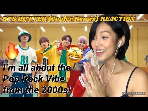 BTS 'Butter' Cooler Remix | REACTION (This is bringing me back to the 2000s and I love it! 😍)