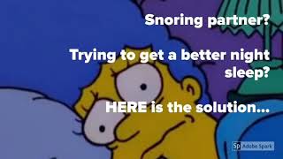 Snoring Partners Are Not A Problem Anymore