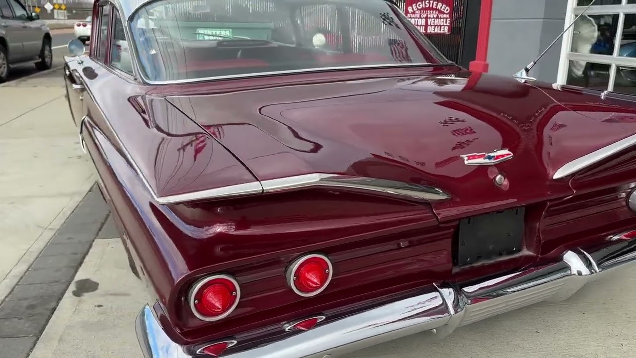 1960 CHEVROLET BISCAYNE RESTOMOD, BIG BLOCK W FUEL INJ FOR SALE WWW.HOLLYWOODMOTORSUSA.COM