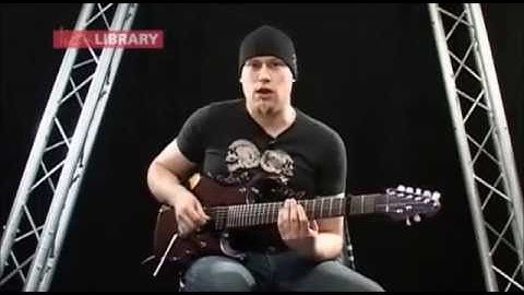 Техника Sweep Picking (Beginner Exercise). Урок от Andy James!