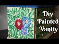 Painting My Own Mini Vanity | Vintage Mexican Folk Art Inspired