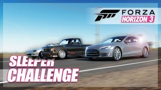 Forza Horizon 3 - Insane Sleeper Challenge! (Funny Moments/Challenges)