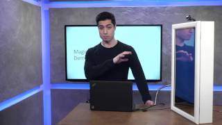 Build 2016 The Magic Mirror Powered by a Hosted Web App and Windows 10 on Raspberry Pi screenshot 5