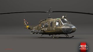 UH-1D НЕМЕЦКИЙ МНОГОЦЕЛЕВОЙ ВЕРТОЛЕТ WAR THUNDER