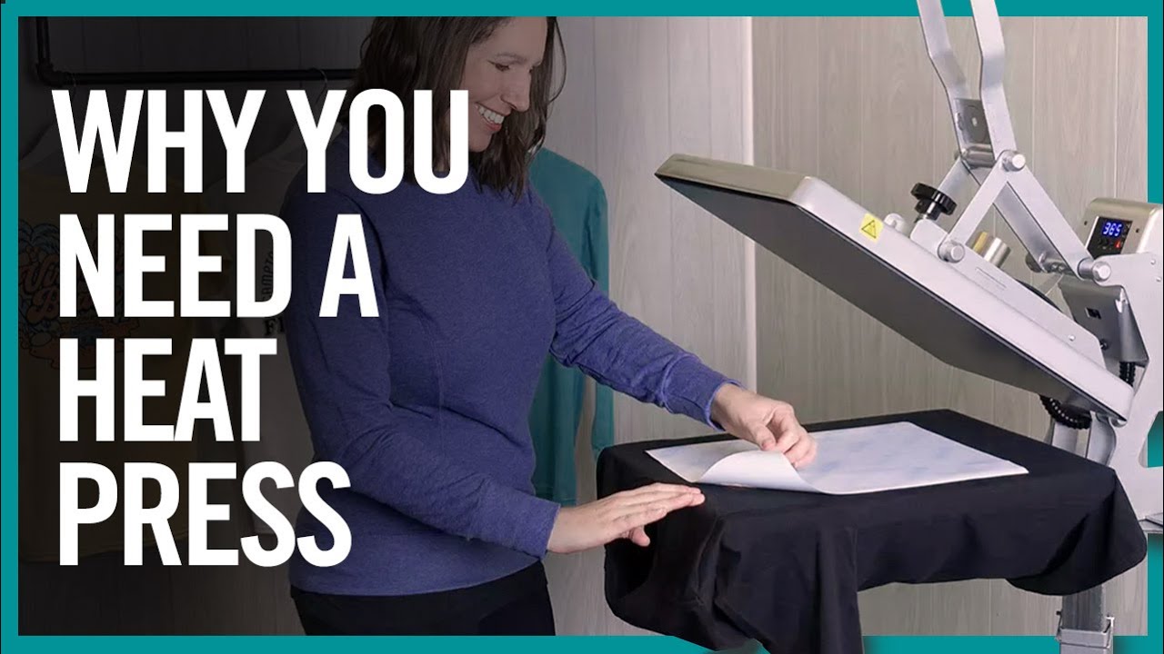 Why You Should Be Using A Heat Press for T-Shirt Printing 