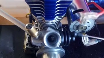 Customers PS MODS Ported Polished Traxxas 3.3 Revo engine with Ported 11k slide carb set on kill