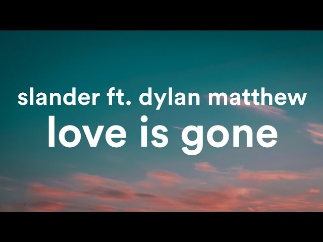 SLANDER ft. Dylan Matthew - Love Is Gone - Cover by Shania Yan (Lyrics) class=