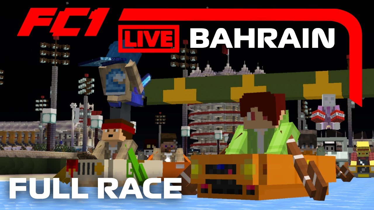 FC1 LIVE: Bahrain GP in Minecraft! - YouTube