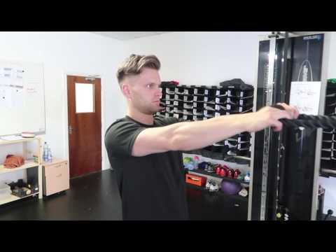 Face Pulls With External Rotation