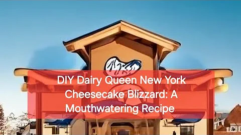 Copycat Dairy Queen New York Cheesecake Blizzard: A Mouthwatering Recipe @DocEdInsights